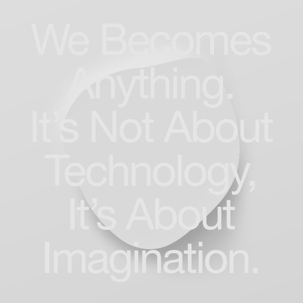 We becomes anything — 1