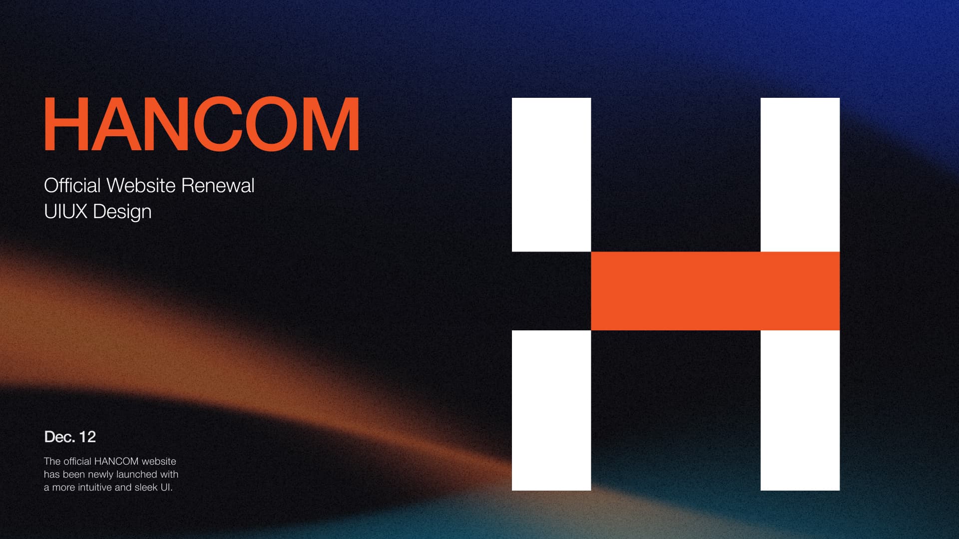 HANCOM Official Renewal — 1