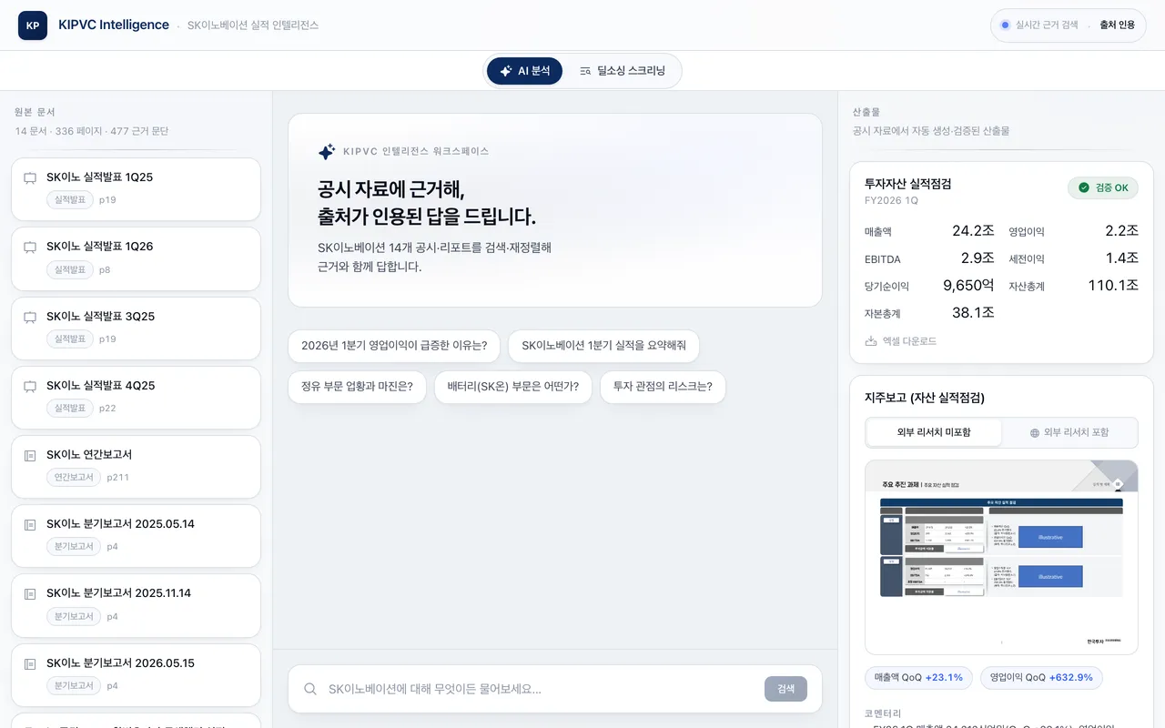 KIPVC Intelligence (KIPVC 인텔리전스) 미리보기