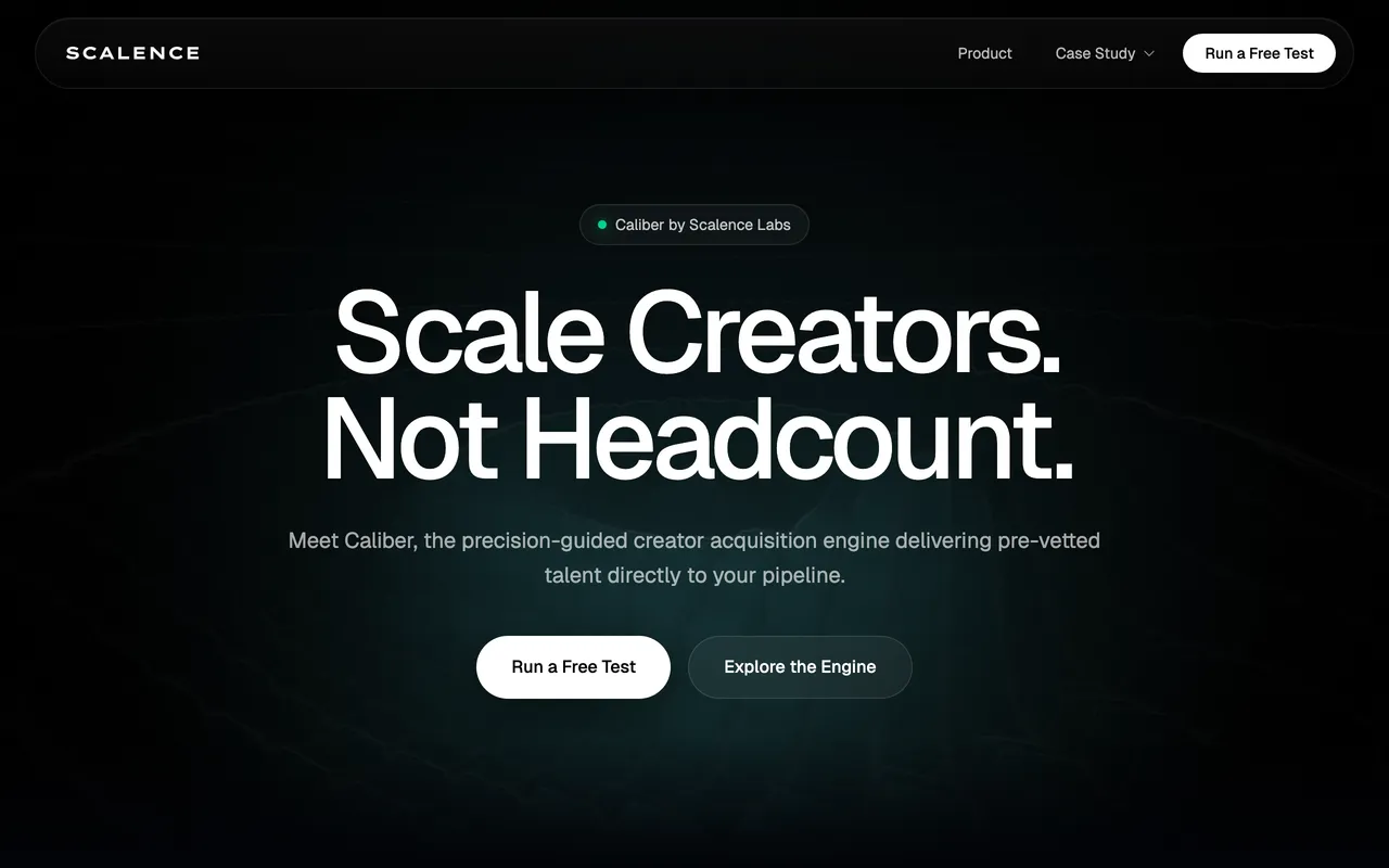 Scalence Labs (스케일런스 랩스) 미리보기